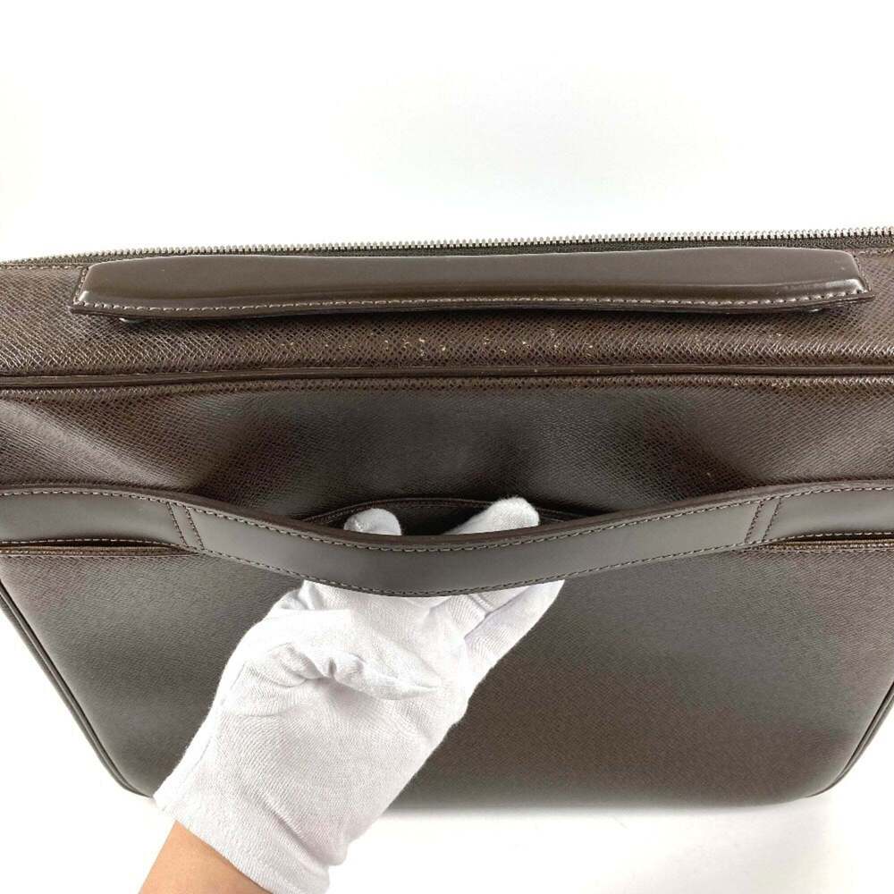 LOUIS VUITTON Brown Leather Tote Bag - Picture 14 of 16